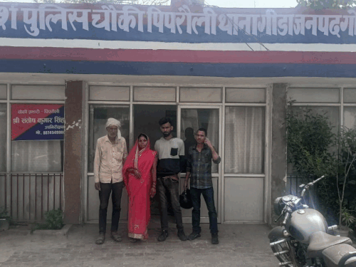 गोरखपुर में रेलवे ट्रैक पर आत्महत्या की कोशिश:पुलिस ने बचाई युवक की जान, परिजनों को सौंपा