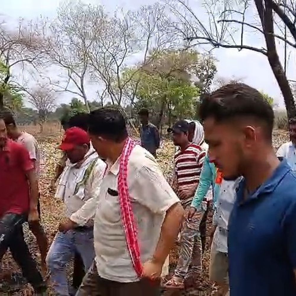 खेत में गोवंश के अवशेष मिले, केस दर्ज:जून 2024 में 11 आरोपियों के घरों पर चला था बुलडोजर