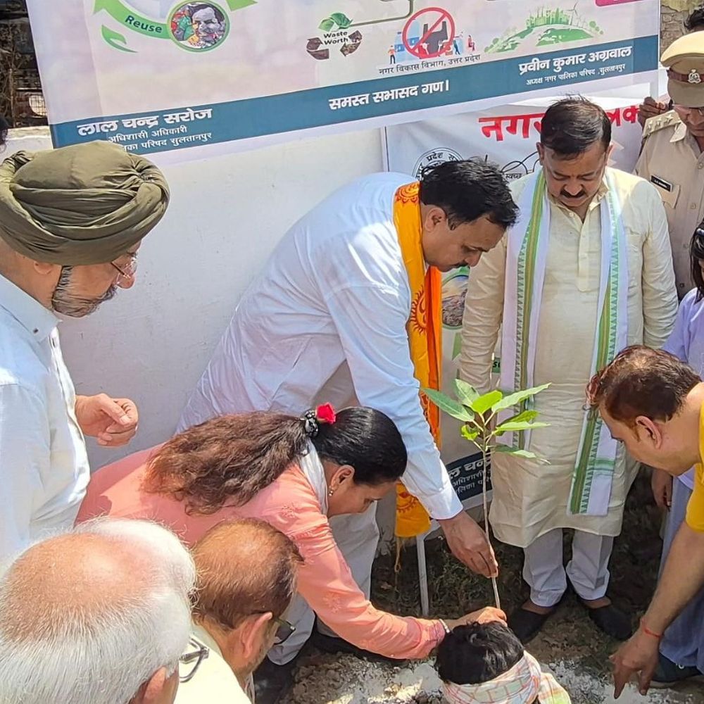 पर्यावरण दिवस पर चेयरमैन की पहल:817 पेड़ों से बना वाल्मीकि उपवन, गोमती तट पर नया ऑक्सीजन बैंक बनेगा