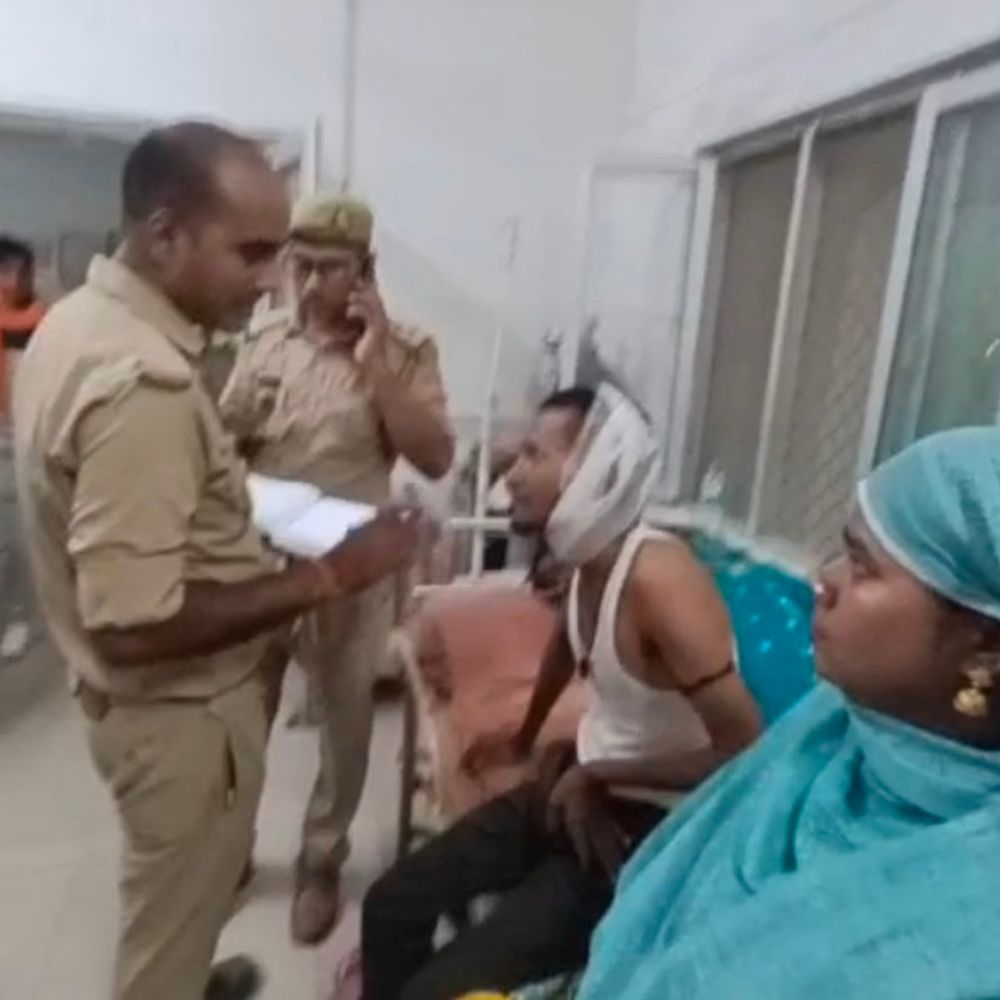 बकरीद पर प्रतापगढ़ में दो पक्षों में मारपीट:लाठी-डंडों और पथराव में 6 लोग घायल, पुलिस बल तैनात
