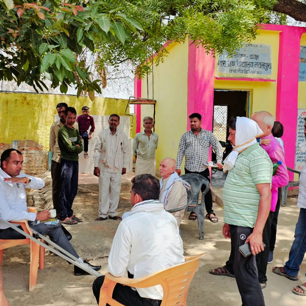 बसंतपुरा के सरकारी स्कूल मार्ग पर दबंगों का कब्जा:ग्रामीणों ने की शिकायत, एसडीएम ने तहसीलदार को दिए अतिक्रमण हटाने के निर्देश