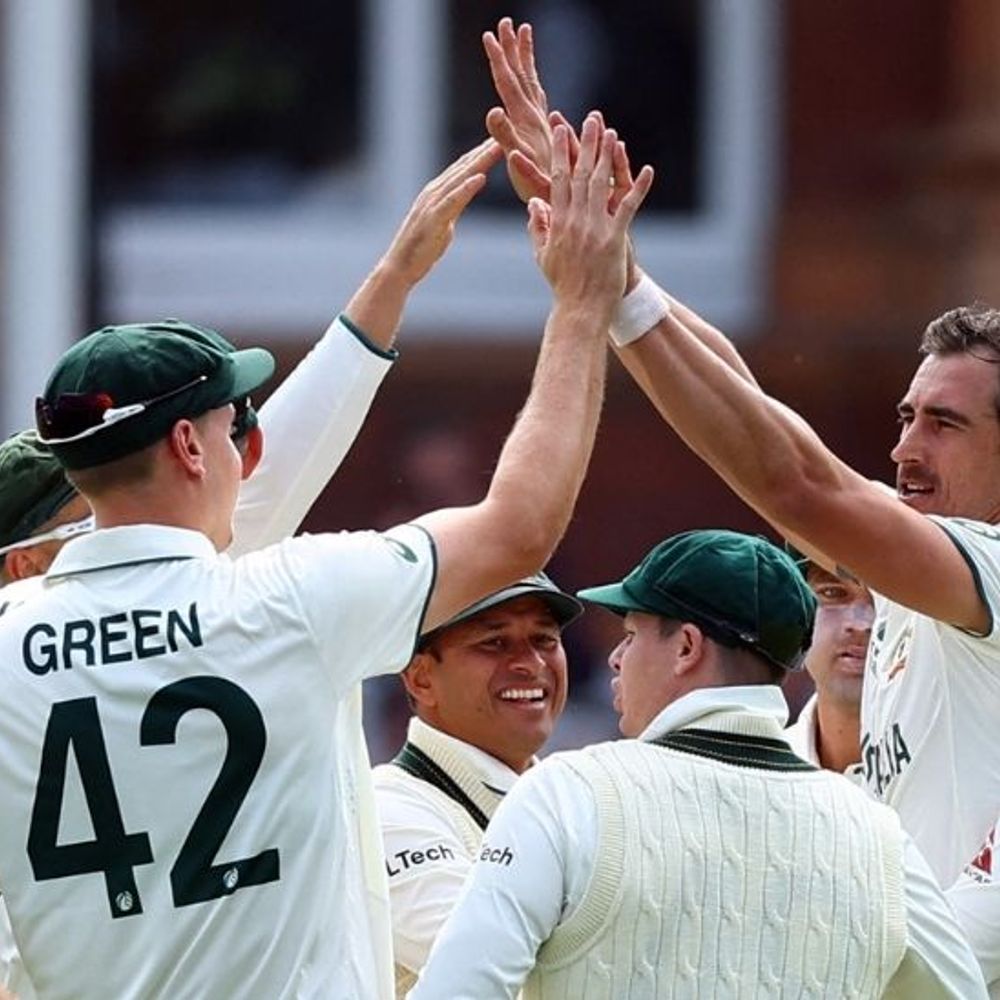 WTC फाइनल- स्टार्क ने साउथ अफ्रीकी ओपनर्स को पवेलियन भेजा:पहली पारी में स्कोर 19/2, मार्करम और रिकेलटन आउट; ऑस्ट्रेलिया- 212/10