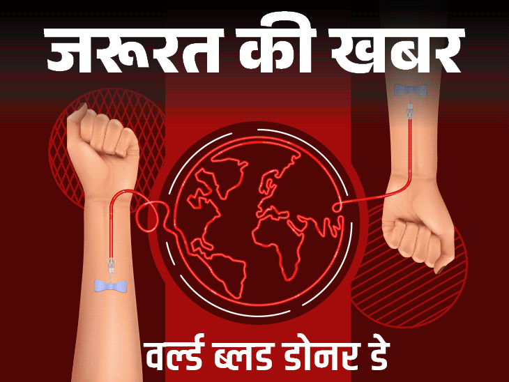 जरूरत की खबर- वर्ल्ड ब्लड डोनर डे आज:रक्तदान के 6 बड़े मिथ और सच्चाई, एक्सपर्ट से जानें इसके फायदे, कौन कर सकता है रक्तदान