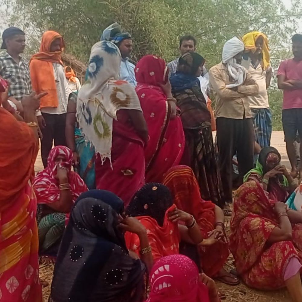 18 साल के युवक की नदी में मिली लाश:मौसी का आरोप- 4 बीघा जमीन के लिए की गई हत्या, पुलिस जांच में जुटी