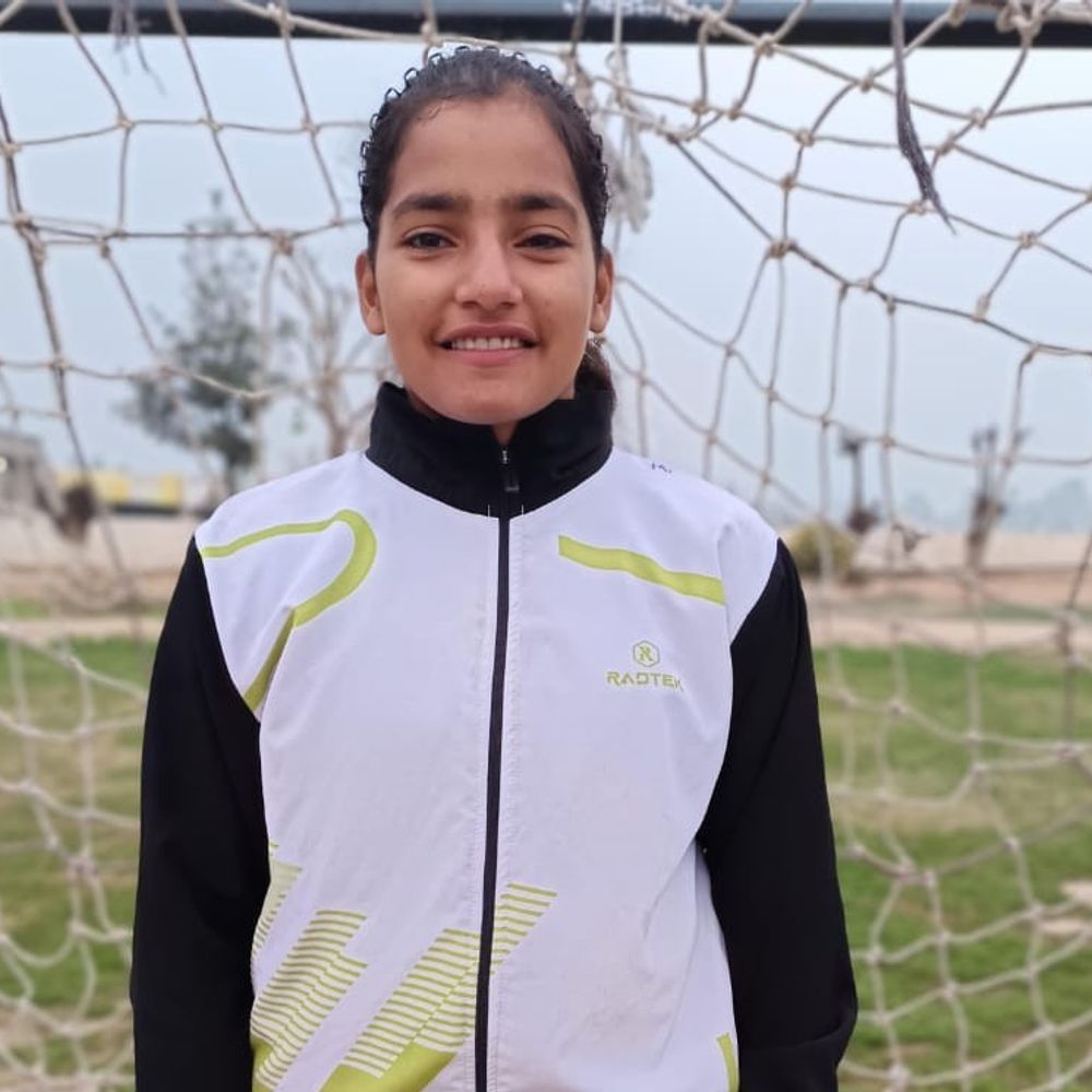 हिसार की अमृता का एशियन हैंडबॉल चैंपियनशिप में सिलेक्शन:ट्रायल गांधीनगर में हुआ, विशेष कैंप गुजरात में लगेगा, मुकाबला 15-24 जुलाई तक चीन में