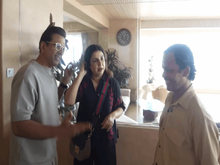 जावेद जाफरी का लग्जरी घर देख फराह को हुआ पछतावा:बोलीं- तेरे से ही शादी कर लेनी चाहिए थी, ये घर मिलना था मुझे