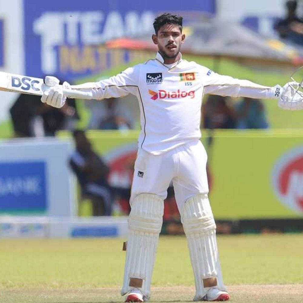 गॉल टेस्ट के तीसरे दिन पाथुम निसांका की सेंचुरी:श्रीलंका ने 4 विकेट खोकर 368 रन बनाए; बांग्लादेश से अब 127 रन पीछे