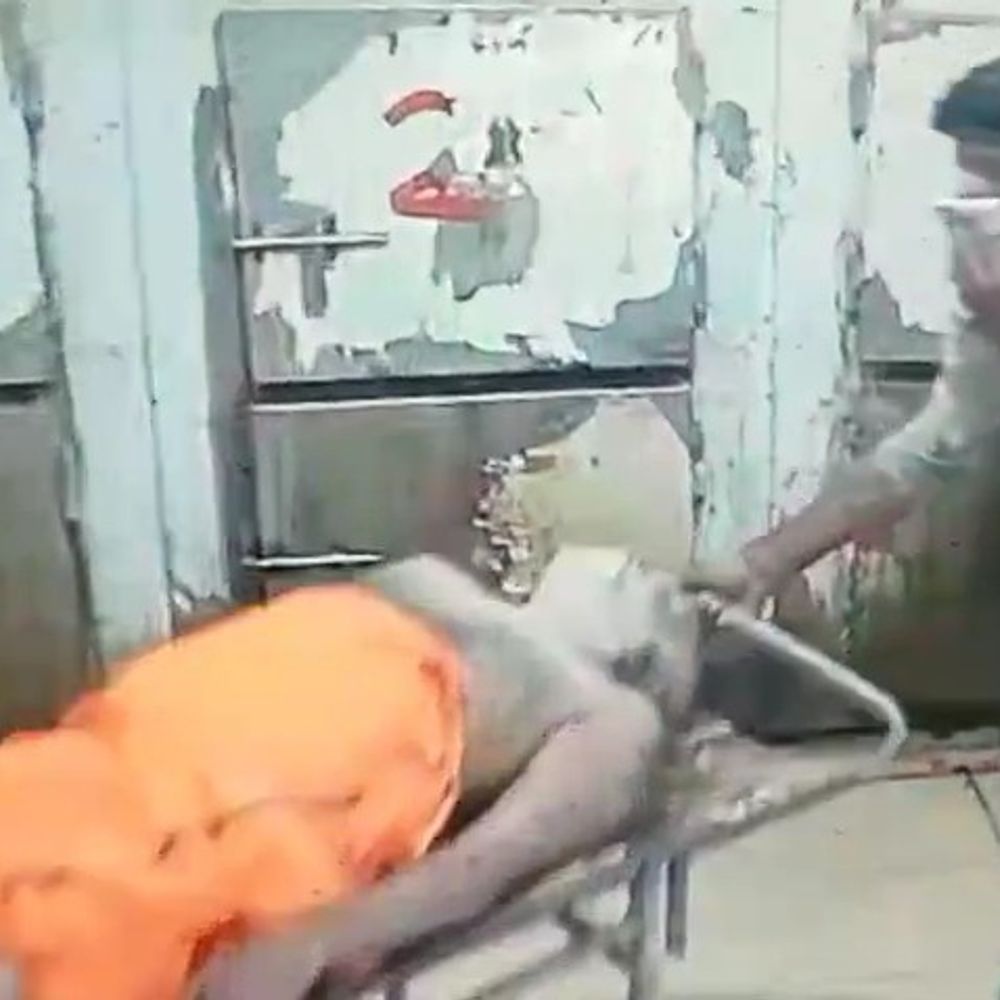 10 दिन तक मोर्चरी में रखा रहा लावारिस शव:वृंदावन पुलिस ने एंट्री तक नहीं कराई, मामले की जांच जारी