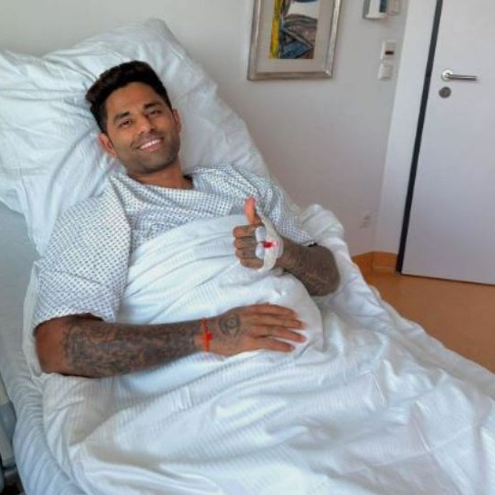 सूर्यकुमार यादव की जर्मनी में स्पोर्ट्स हर्निया की सर्जरी हुई:फोटो पोस्ट कर दी जानकारी; लिखा- सर्जरी के बाद रिकवरी कर रहा हूं