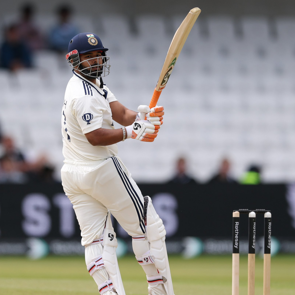 पंत लगातार तीसरा शतक लगाकर बना सकते हैं इतिहास:इंग्लैंड में द्रविड़ के बाद दूसरे भारतीय बन सकते हैं; 2 जुलाई से दूसरा टेस्ट