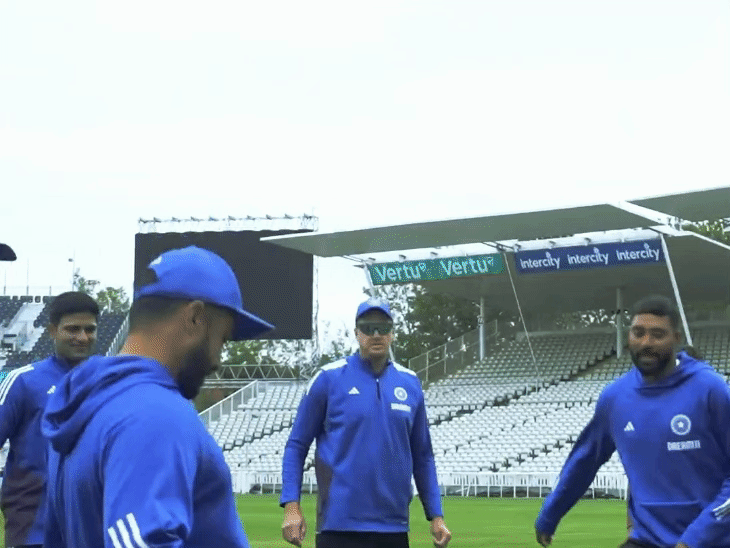 टीम इंडिया शुरू की दूसरे टेस्ट की तैयारी:एजबेस्टन में 3 घंटे से ज्यादा समय तक किया प्रैक्टिस; बुमराह-कृष्णा नहीं हुए शामिल