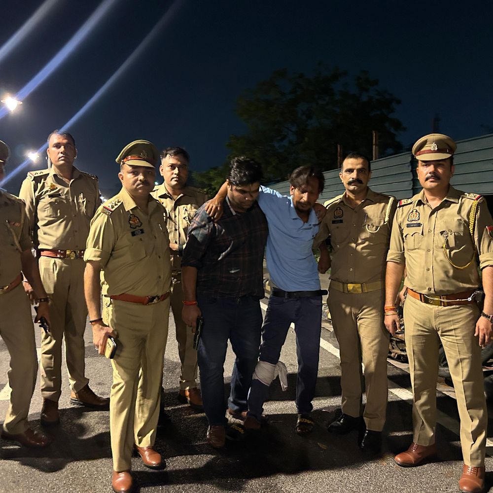 नोएडा में पुलिस और बदमाश के बीच मुठभेड़:चेन स्नैचर को लगी गोली, 15 से ज्यादा मुकदमे दर्ज