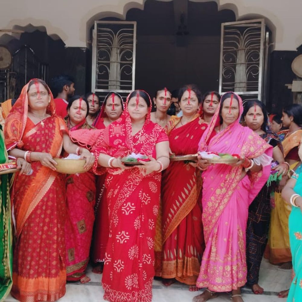 फतेहपुर में श्रद्धा से की गई मां विपत्तारिणी की पूजा