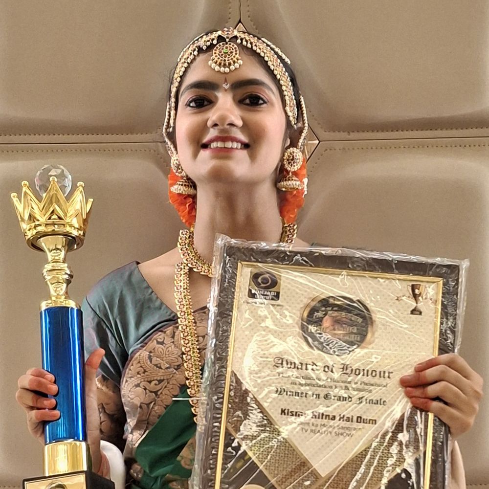 हिमाचल की शिवांगिनी ने 'किसमें है कितना दम' ग्रैंड-फिनाले जीता:भरतनाट्यम में हरियाणा की प्रतिभागी को हराया, पंजाब के संगरूर में हुई प्रतियोगिता