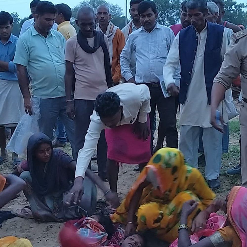 सोनभद्र में तालाब डूबकर दो बहनों की मौत:बंधी के किनारे खेलते समय पैर फिसलने से हुआ हादसा