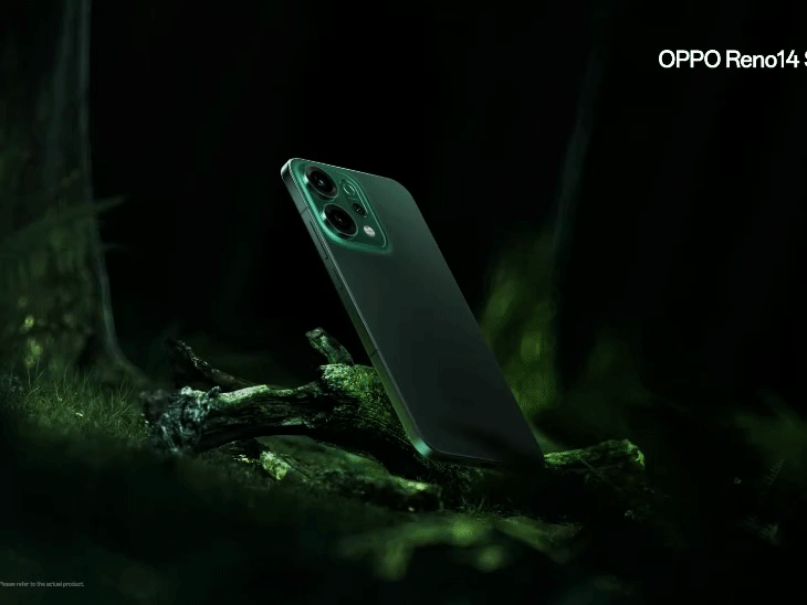 ओप्पो रेनो 14 सीरीज कल लॉन्च होगा:50MP ट्रिपल कैमरा और मीडियाटेक डाइमेंसिटी 8350 प्रोसेसर मिलेगा; शुरुआती कीमत- ₹39,999