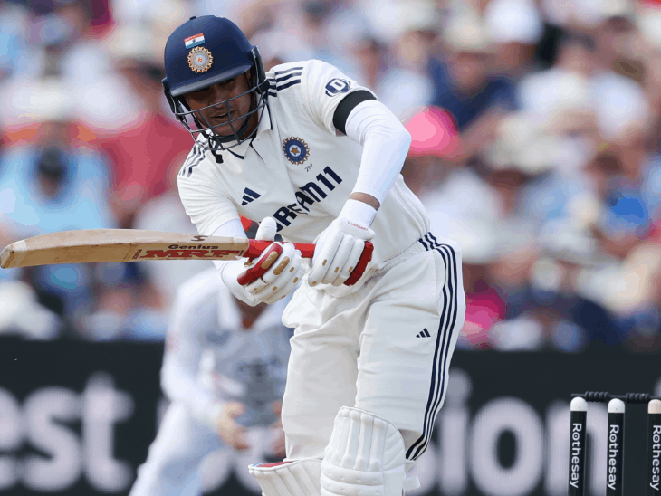 IND Vs ENG-जडेजा ने इंग्लैंड के खिलाफ 7वीं फिफ्टी लगाई:गिल के साथ छठे विकेट के लिए शतकीय साझेदारी भी की; भारत 330/5