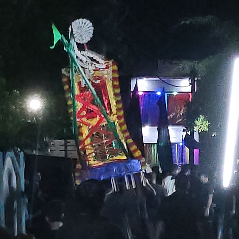 सिद्धार्थनगर में हजरत कासिम की याद:मेहंदी का जुलूस निकला, अकीदतमंदों ने पढ़े नोहे