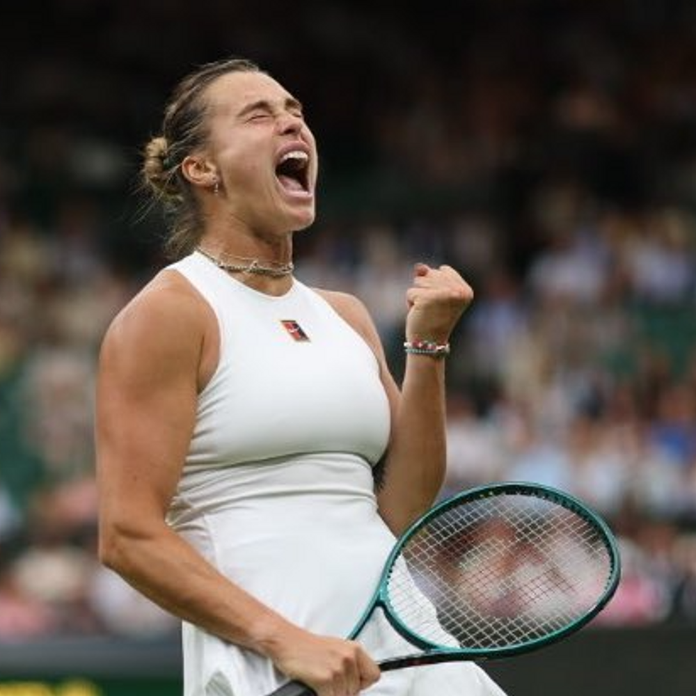 विंबलडन क्वार्टरफाइनल में पहुंचीं नंबर-1 एरिना सबालेंका:जर्मनी की लौरा सिगमंड भी जीतीं; मेंस डबल्स में वर्ल्ड नंबर-3 जोड़ी उलटफेर का शिकार