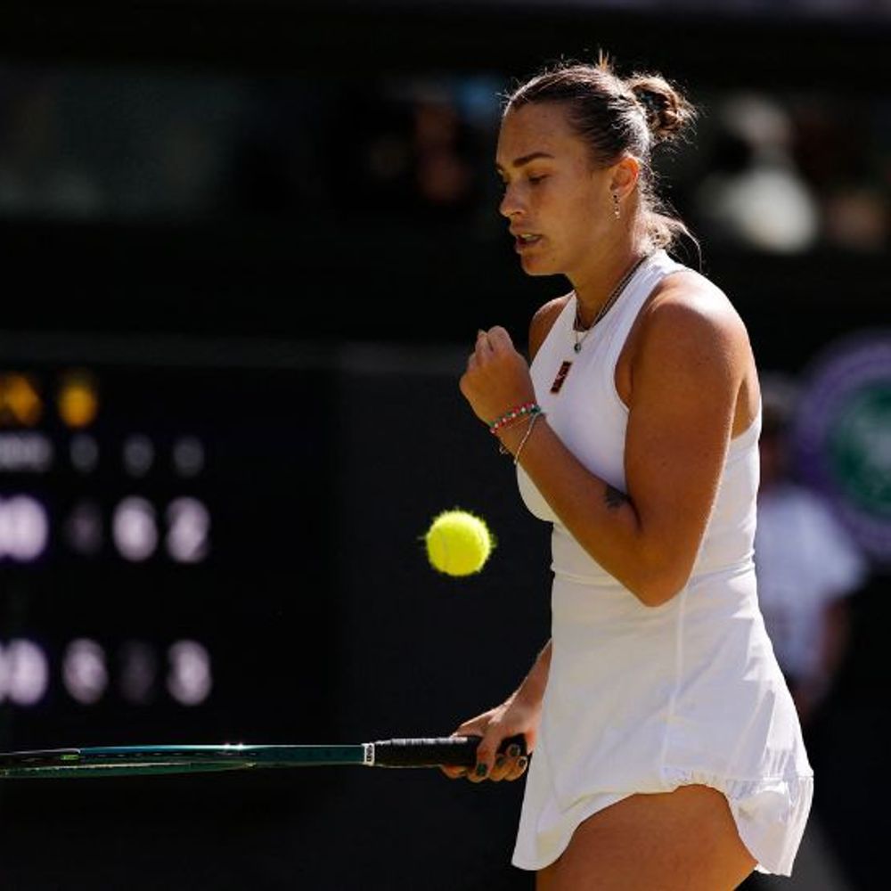 विंबलडन सेमीफाइनल में पहुंचीं नंबर-1 सबालेंका:टेलर फ्रिट्ज भी मेंस सिंगल्स के अगले राउंड में; मेंस डबल्स में वर्ल्ड नंबर-1 जोड़ी जीती