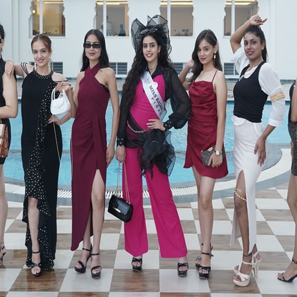 'ब्यूटी विद ब्रेन' कॉन्टेस्ट में मॉडल्स ने दिखाई प्रतिभा:मिस राजस्थान के फिनाले वीक में टॉप 28 फाइनलिस्ट ने पेश किए टॉप मॉडल लुक