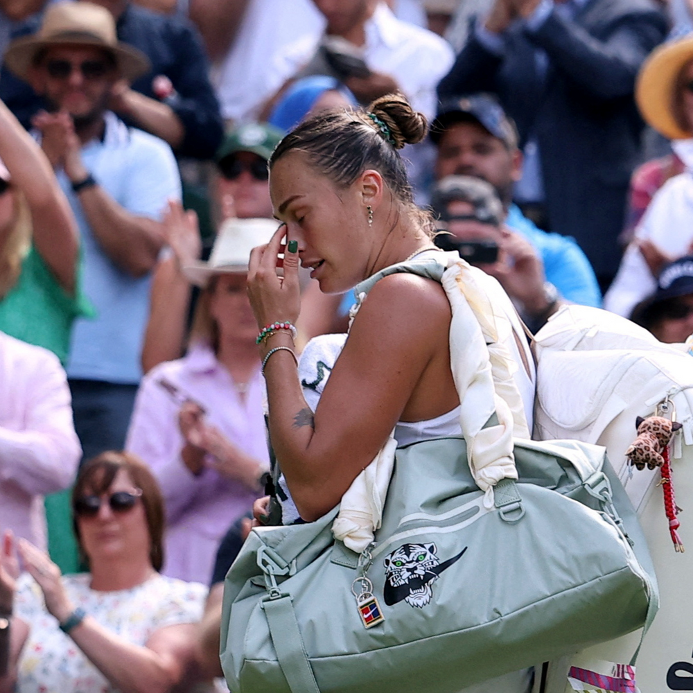 विंबलडन सेमीफाइनल में हारीं नंबर-1 एरिना सबालेंका:अमेरिका की एनिसिमोवा फाइनव में पहुंचीं; स्वातेक ने सीधे सेटों में सेमीफाइनल जीता