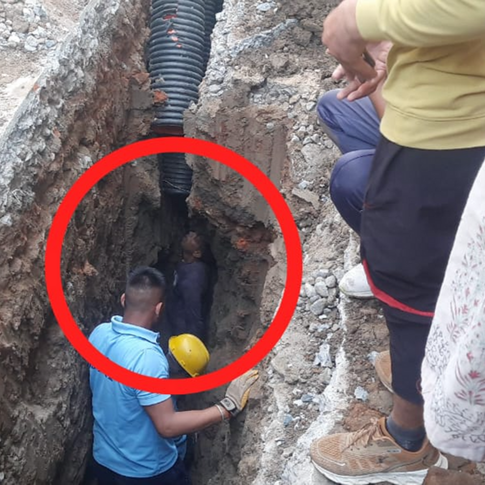 नर्मदापुरम में मजदूर की मौत पर 17 महीने बाद FIR:सीवरेज लाइन डाल रही कंपनी के डायरेक्टर, मैनेजर और सुपरवाइजर पर लापरवाही का केस