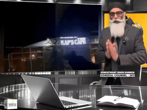 आतंकी पन्नू की कपिल शर्मा को धमकी:बोला- कनाडा में बिजनेस क्यों कर रहे, हिंदुस्तान जाओ; कैफे पर फायरिंग के बाद VIDEO जारी