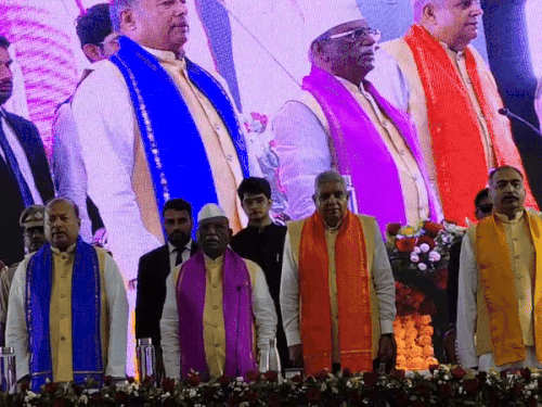 कोटा में उपराष्ट्रपति बोले- कोचिंग सेंटर कल्चर खतरनाक:ये राष्ट्रीय शिक्षा नीति को फॉलो नहीं करते; बच्चों के विकास में रुकावट पैदा करते हैं