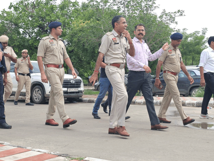 हरियाणा के नूंह में ब्रजमंडल यात्रा आज:इंटरनेट-स्कूल बंद, श्रद्धालुओं को बसों से पहुंचाया जाएगा मंदिर; रूट चार्ट देखकर घर से निकलें