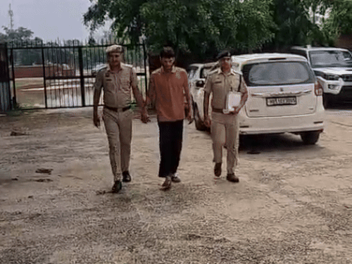 हरियाणा में पत्नी का किडनैपर पति गिरफ्तार:ससुर को फोन कर कहा था- तेरी बेटी ले जा रहा, रोक सको तो रोक लो; लव मैरिज की थी