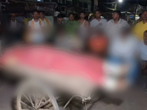 आरा में पुलिस की फायरिंग में शख्स की मौत:शराब तस्कर के घर छापेमारी करने पहुंची थी टीम, पथराव के बाद पुलिस ने चलाई गोली