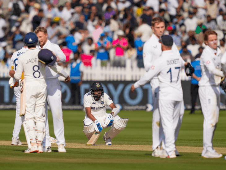 जडेजा 600 विकेट और 7000 रन बनाने वाले दूसरे भारतीय:लंच से ठीक पहले रेड्डी आउट, बैट से गेंद लगने के बाद बोल्ड हुए सिराज