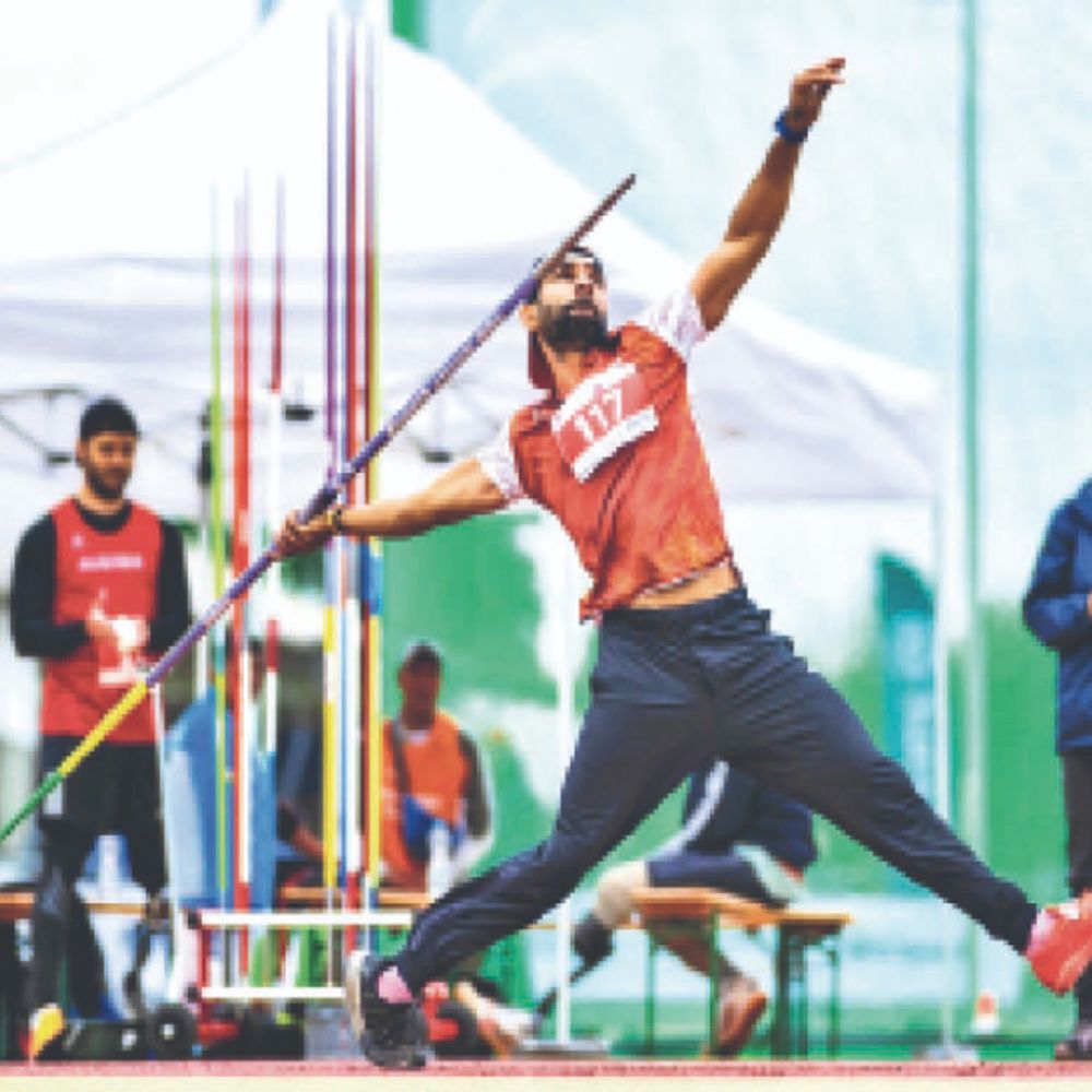 पैरा जैवलिन थ्रो में वर्ल्ड रिकॉर्ड बनाने वाले तीसरे एथलीट:बचपन से महेंद्र के एक पैर में पोलियो, अब जैवलिन थ्रो में वर्ल्ड रिकॉर्ड बनाया