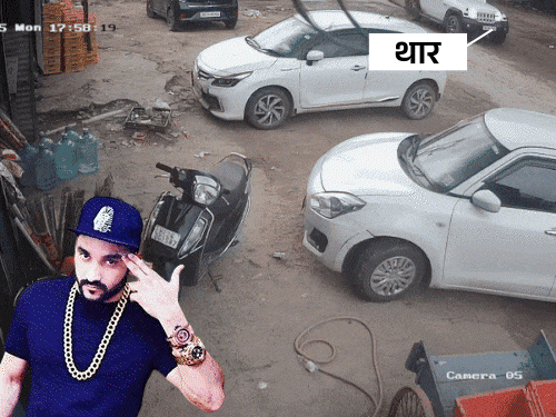 हरियाणवी सिंगर पर फायरिंग करने वाले की पहचान हुई:थार का पीछा करती हमलावरों की गाड़ी की CCTV फुटेज सामने आई, लॉरेंस गैंग पर शक