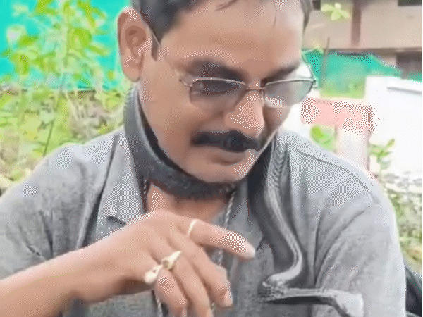 राघौगढ़ में सर्प मित्र की सांप के काटने से मौत:पकड़ने के बाद गले में डालकर बच्चे को स्कूल लेने गए; लौटते वक्त हाथ में डंसा