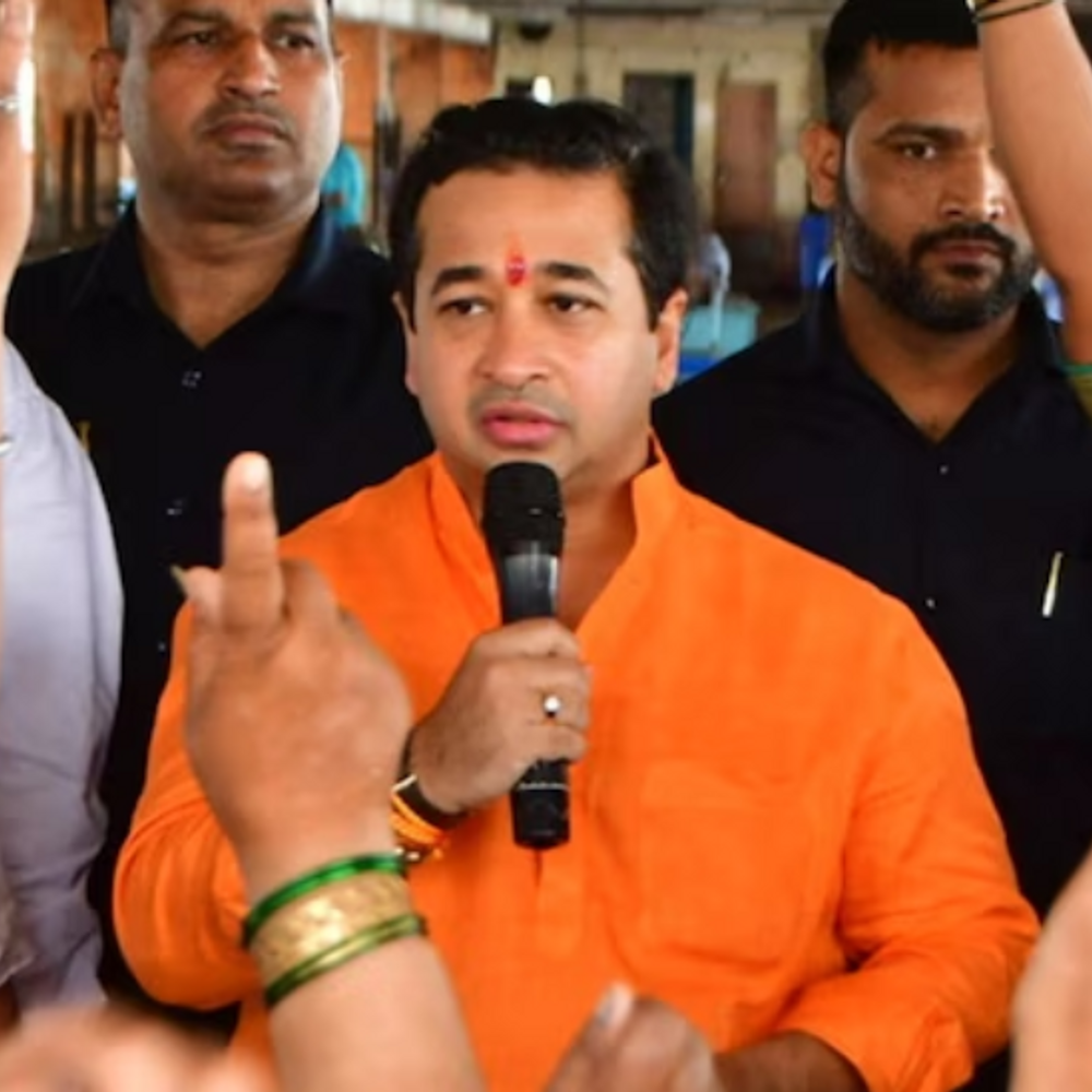 नितेश राणे बोले-मदरसों में उर्दू की जगह मराठी पढ़ाई जाए:मुसलमानों को अजान भी मराठी में देनी चाहिए; AIMIM ने कहा-भाजपा नेता नफरत फैला रहे