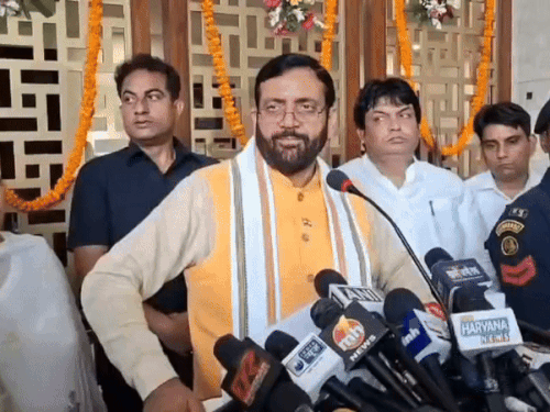 हरियाणा CM बोले-फरीदाबाद के अनंगपुर में रुकी तोड़-फोड़ कार्रवाई:मामला केंद्र के पास पहुंचा, केंद्रीय मंत्री सहित 3 MLA नायब सैनी से मिले