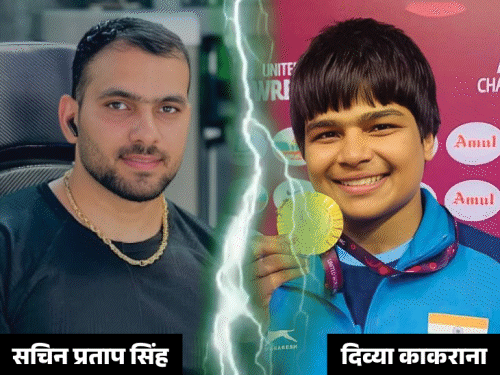 पहलवान दिव्या के पति बोले- मैं तलाक नहीं चाहता:मुझे पत्नी से बेइंतहा प्यार, मैं पुरुष हूं मेरी सुनवाई नहीं