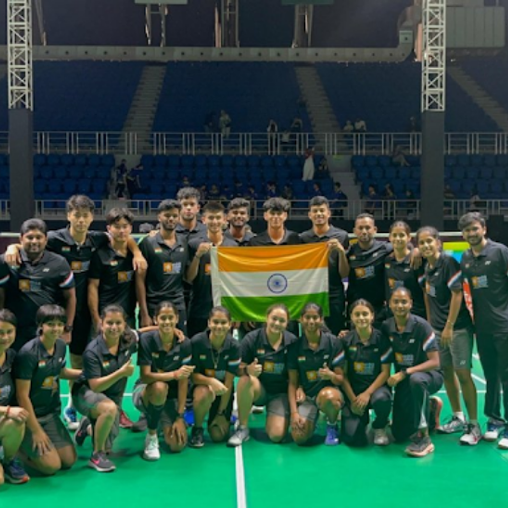एशिया जूनियर बैडमिंटन चैंपियनशिप:भारतीय मिक्स्ड टीम के क्वार्टर फाइनल में पहुंची; UAE को 110-83 से हराया
