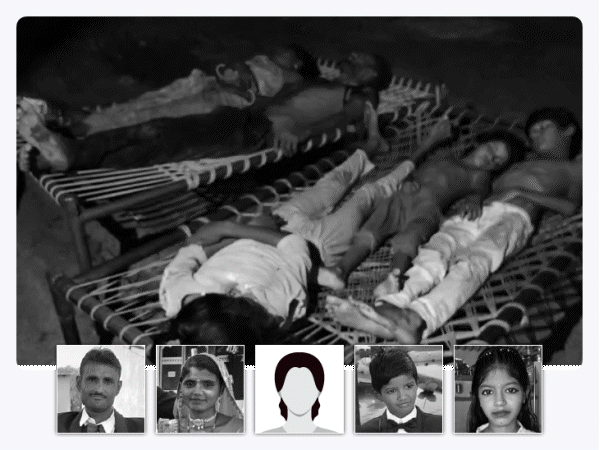 अहमदाबाद में एक ही परिवार के 5 लोगों का सुसाइड:रात के खाने में खाया जहर, पति-पत्नी और 3 मासूम बच्चों की मौत