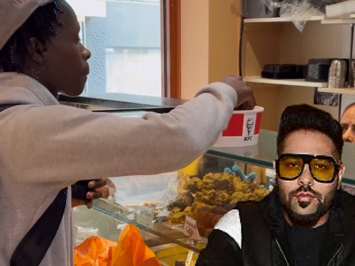 इस्कॉन मंदिर के वेज रेस्टोरेंट में लड़के ने खाया चिकन:बादशाह ने भड़ककर कहा- इसे चिकन की नहीं चेहरे पर चप्पलों की भूख है