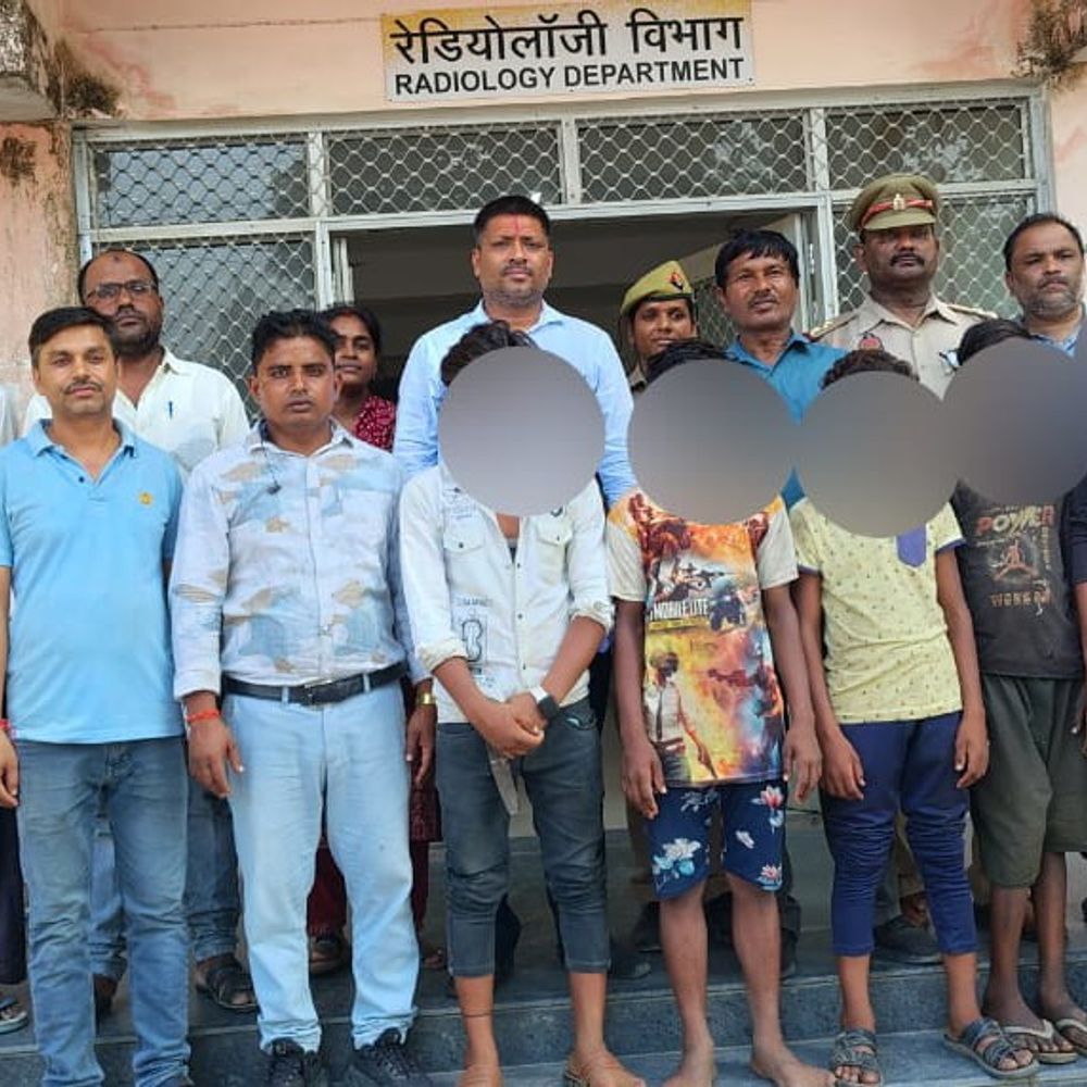 बहराइच में बाल श्रम के खिलाफ कार्रवाई:दरगाह शरीफ और रिसिया थाना क्षेत्र से 5 बच्चों को कराया मुक्त