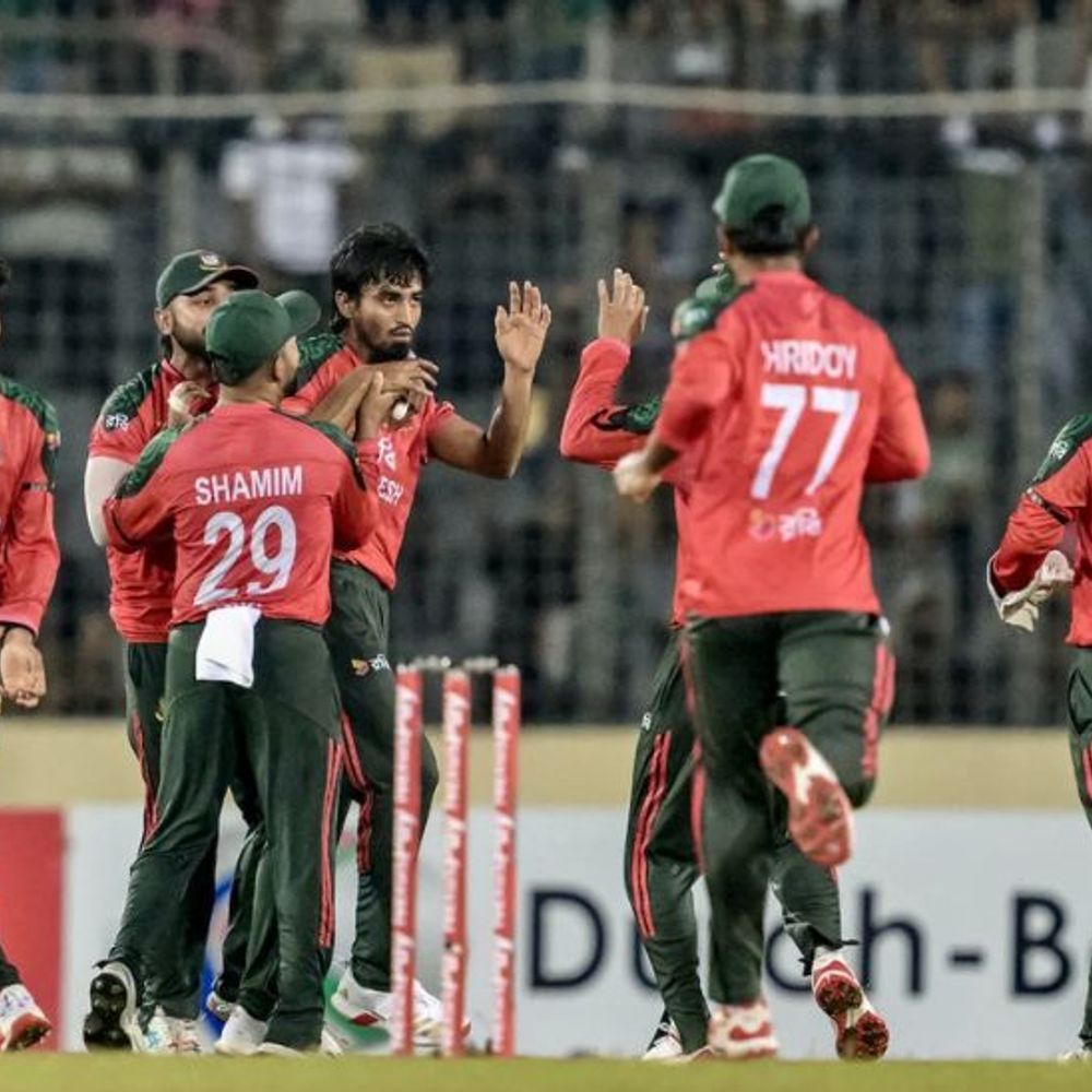 बांग्लादेश ने पाकिस्तान को 8 रन से दूसरा टी-20 हराया:सीरीज में 2-0 की बढ़त, 134 रन नहीं बना सका PAK; शोरिफुल को 3 विकेट