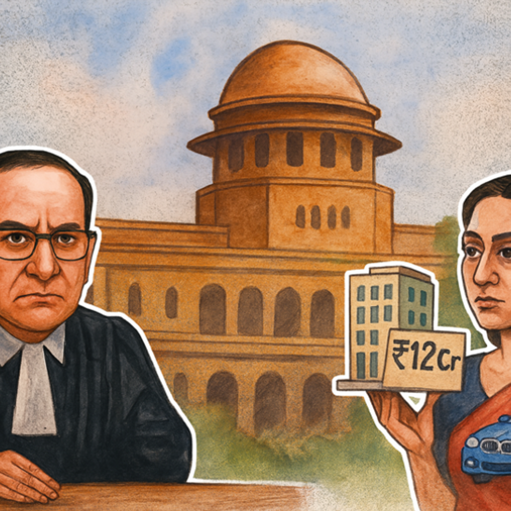 महिला ने एलिमनी में 12 करोड़ रुपए, BMW कार मांगी:सुप्रीम कोर्ट बोला- खुद कमाकर खाइए, आप भी पढ़ी-लिखी हैं; सिर्फ 18 महीने की शादी