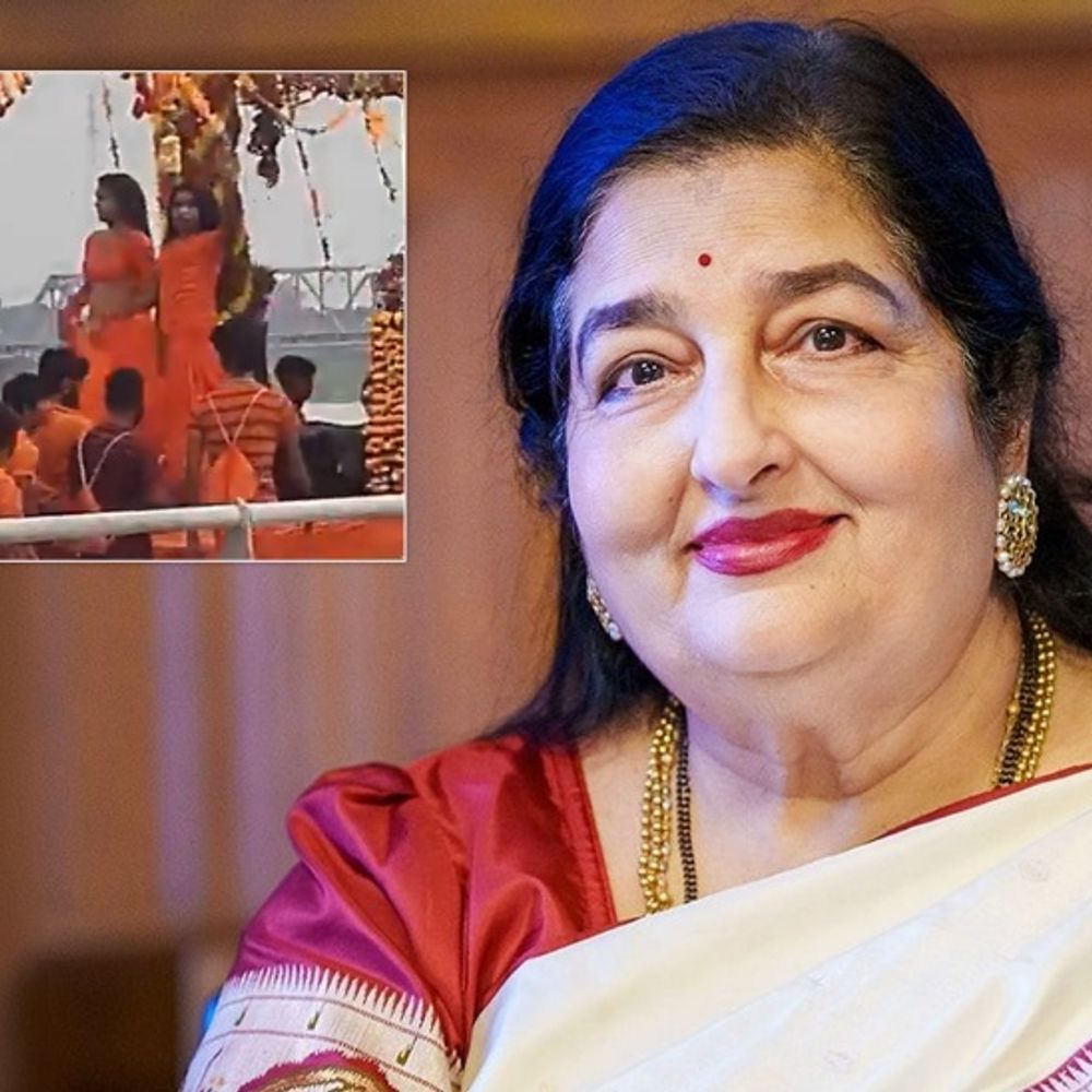 कांवड़ यात्रा में अश्लील डांस होने पर भड़कीं अनुराधा पौडवाल:सिंगर ने कहा- ये बकवास बंद करो; यात्रा में डीजे में डांस कर रही थीं लड़कियां