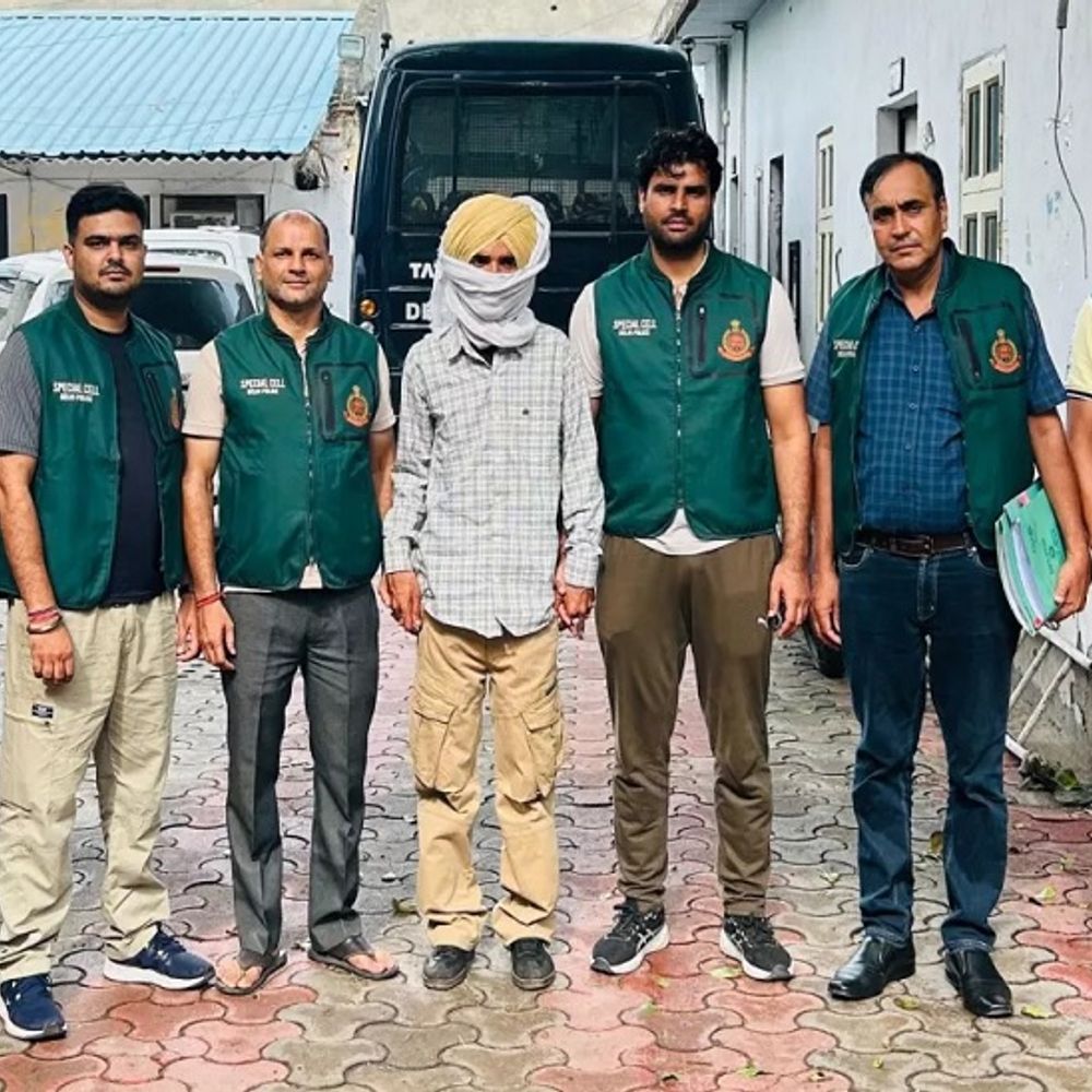 इंदौर से बब्बर खालसा का गुर्गा पकड़ा गया:क्रेन ऑपरेटर बनकर छिपा था, पंजाब में थाने पर ग्रेनेड फेंकने में शामिल, दिल्ली में पूछताछ जारी