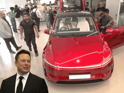 पहले गुरुग्राम में मिलेगी टेस्ला कार की डिलीवरी:भारत में Y मॉडल लॉन्च कर चुके; इलॉन मस्क की कंपनी ने 4 शहरों को प्रायोरिटी पर रखा