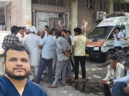 हरियाणा BJP नेता के बेटे की हत्या:चाकू से दिल चीरा, 5 महीने की बेटी; पिता बोले- अस्पताल संचालक साथ ले गया, फिर बदमाश बुलाए