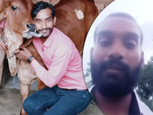 गोरक्षक सुसाइड केस, आरोप बजरंग दल कार्यकर्ताओं पर:मरने से पहले तीन नाम बताए, पत्नी को वीडियो भेजकर कहा- पुलिस को दे देना